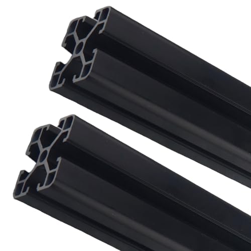TIOMIOSEA 2 Stück Aluprofil 4040 T Typ Schwarz 800mm Aluminiumprofil Extrusions Europäischer Standard Eloxierte Linearschiene 40x40 Alu Profil für 3D-Drucker, CNC und DIY Projekte TIOMIOSEA 2 Stück Aluprofil 4040 T Typ Schwarz 800mm Aluminiumprofil Extrusions Europäischer Standard Eloxierte Linearschiene 40x40 Alu Profil für 3D-Drucker, CNC und DIY Projekte von TIOMIOSEA