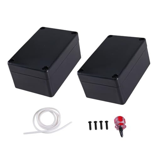 TIOMIOSEA Abzweigdose Wasserdicht 2 Stück,Verteilerdose Außen Wasserdicht 100 x 68 x 50 mm,Kunststoff Aufputz Anschlussdose IP65,Verteilerdose Elektronische Aufputzdose Kunststoffgehäuse TIOMIOSEA Abzweigdose Wasserdicht 2 Stück,Verteilerdose Außen Wasserdicht 100 x 68 x 50 mm,Kunststoff Aufputz Anschlussdose IP65,Verteilerdose Elektronische Aufputzdose Kunststoffgehäuse von TIOMIOSEA