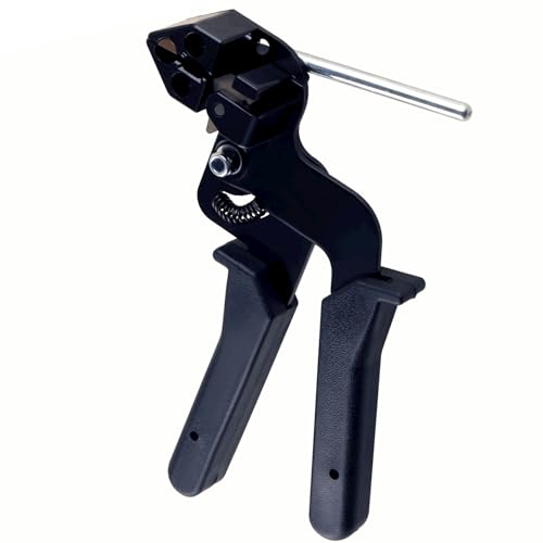 TIOMIOSEA Edelstahl Kabelbinder Pistole,Kabelbinderzange Zum Verriegeln und Schneiden der Metallkabelbinder, Kabelbinderwerkzeug Spannungseinstellbar Schneiden von StahlkabelbinderNach Bedarf TIOMIOSEA Edelstahl Kabelbinder Pistole,Kabelbinderzange Zum Verriegeln und Schneiden der Metallkabelbinder, Kabelbinderwerkzeug Spannungseinstellbar Schneiden von StahlkabelbinderNach Bedarf von TIOMIOSEA