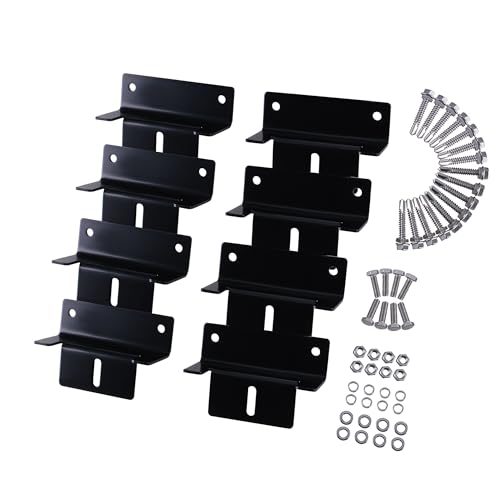 TIOMIOSEA Solarmodul Z-Halter,Solarpanel Montagehalterung mit Muttern und Schrauben 8 Stück,Solarmodule Wand Dachmontage Halterung,Solar Panel Montage Z Halterung für Wohnmobile, Dächer, Wände TIOMIOSEA Solarmodul Z-Halter,Solarpanel Montagehalterung mit Muttern und Schrauben 8 Stück,Solarmodule Wand Dachmontage Halterung,Solar Panel Montage Z Halterung für Wohnmobile, Dächer, Wände von TIOMIOSEA