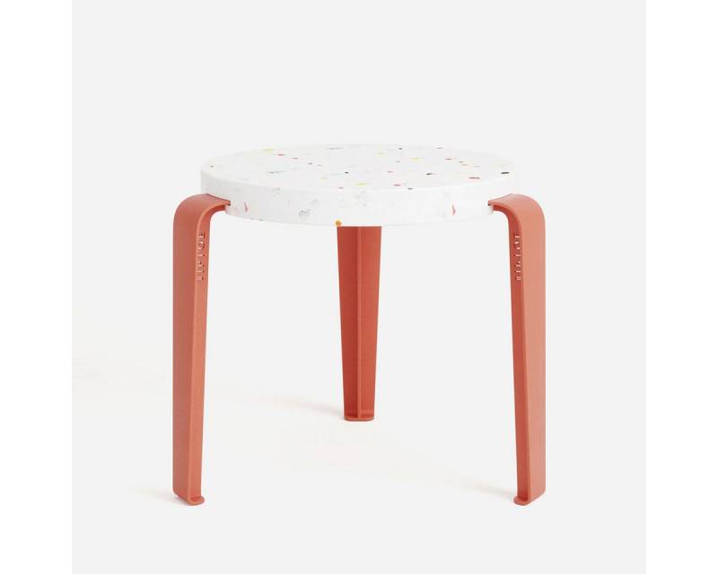 TIPTOE Sitzhocker MINI LOU kids stool – recycled plastic Tutti Frutti, für Kinderzimmer, bunter Look von TIPTOE