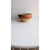 Sandstein Salat Schale //Alter //Flacher //Sand /Große /Keramik //Erde /Dish/Dishs//Plat/Topf /Leere Tasche von TIROIRSETCAGIBIS