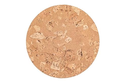 ZICZAC - Tischset QUERCO - SET/2-100% Kork - lebensmittelsicher, wasserabweisend, fleckenabweisend - Runden - Durchmesser 36 cm - ROCK ZICZAC - Tischset QUERCO - SET/2-100% Kork - lebensmittelsicher, wasserabweisend, fleckenabweisend - Runden - Durchmesser 36 cm - ROCK von TISECO