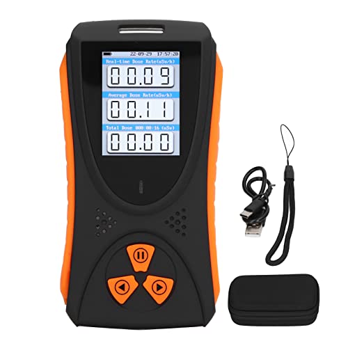 EMF-Messgerät, Multifunktionaler Strahlungsdosiszähler, Zählender Hochempfindlicher Ton-Licht-Alarm, Multifunktionaler Strahlungsdosiszähler, Langlebiger Tragbarer Monitor, Dosimeter mit LCD-Display von TITA-DONG