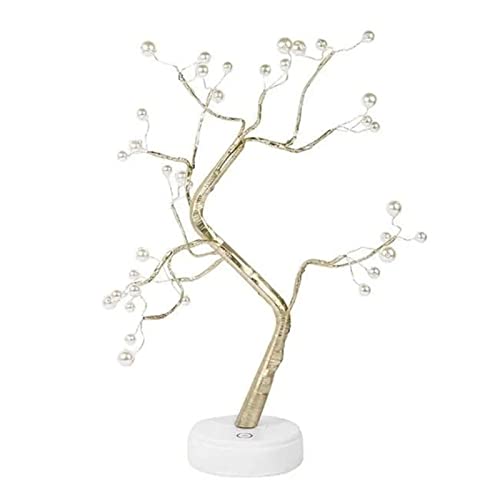 LED-Schreibtisch-Bonsai-Baum-Licht, Künstliche DIY-Baum-Lampe, 36 LEDs, Warmes Licht, Bonsai-Lampe Im Nordischen Stil, Künstliche Tischplatte, Feenhaftes Licht, Baum-Lampe für Weihnachts-Schlafzimmer- von TITA-DONG