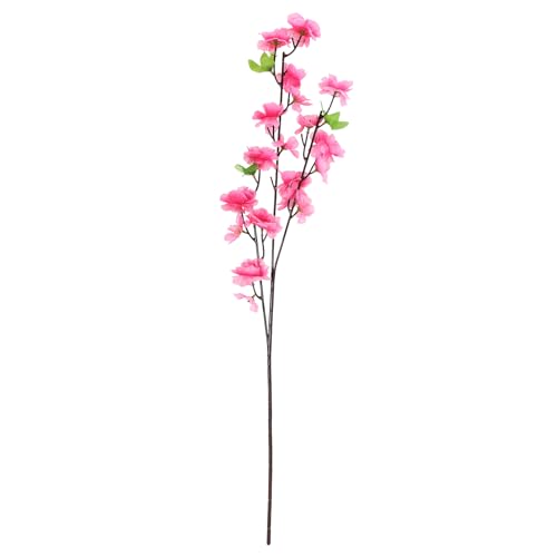 TITA-DONG 25,6 Zoll Große Künstliche Blumen, Künstliche Kirschblütenzweige, Künstlicher Pfirsich-Blumenstrauß aus Seide für Den Innen- und Außenbereich,(10 Stück) von TITA-DONG
