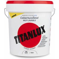 Abwaschbare Kunststofffarbe innen/außen matt volldeckend weiß 15l titanlux 06t100015 Abwaschbare Kunststofffarbe innen/außen matt volldeckend weiß 15l titanlux 06t100015 von TITANLUX