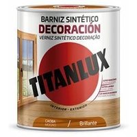 BARNIZ SINTÉTICO DECORACIÓN BRILLANTE CAOBA 250ml TITANLUX M10100414 von TITANLUX