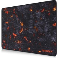 Titanwolf Gaming Mauspad XL, 440 x 350mm Mousepad mit Stoffoberfläche, Gummierte Rückseite, Lavamotiv Titanwolf Gaming Mauspad XL, 440 x 350mm Mousepad mit Stoffoberfläche, Gummierte Rückseite, Lavamotiv von TITANWOLF