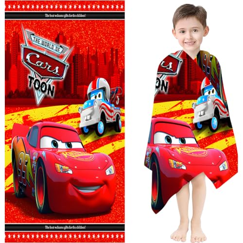 Mccqueen Cars Strandtücher, Auto Strandtuch für Kinder Mikrofaser Handtücher Anime Badehandtuch Reisehandtuch Strand Badetuch Cartoon Schnell Trocknend Badetuch Reisen Schwimmen Duschtuch für Kinde Mccqueen Cars Strandtücher, Auto Strandtuch für Kinder Mikrofaser Handtücher Anime Badehandtuch Reisehandtuch Strand Badetuch Cartoon Schnell Trocknend Badetuch Reisen Schwimmen Duschtuch für Kinde von TIUASHR