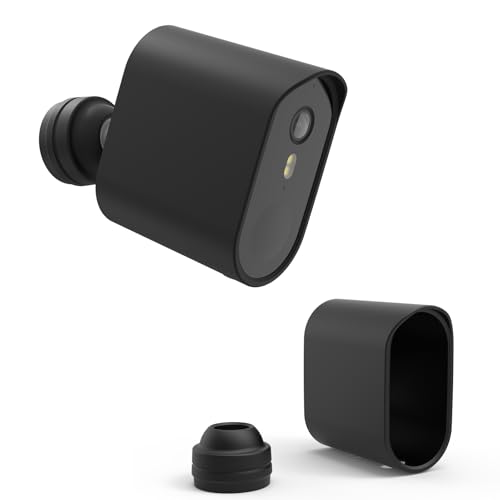 TIUIHU Wetterfeste Silikonhülle für AOSU 3K/5MP Überwachungskamera Aussen (AOSU WirelessCam Max Solar System) (C6S2AH11) und AOSU 2K Überwachungskamera Aussen (C7P2BH11) von TIUIHU