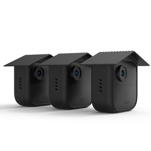 TIUIHU Silikonhülle für Die Neue Blink Outdoor 4-Überwachungskamera-Silikonhülle für Blink-Kamera - Kratzfeste Schutzhülle für vollen Schutz (3 Pack) von TIUIHU