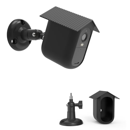 TIUIHU Wandhalterung für Arlo Essential 2 HD XL Kamera, Verstellbare Kamera Halterung mit wasserdichte Silikonhülle für Arlo Essential 2 XL 2K Überwachungskamera Aussen WLAN TIUIHU Wandhalterung für Arlo Essential 2 HD XL Kamera, Verstellbare Kamera Halterung mit wasserdichte Silikonhülle für Arlo Essential 2 XL 2K Überwachungskamera Aussen WLAN von TIUIHU