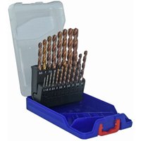 Tivoly - Set 19 Metallbohrer furius hss beschichtet fusio Kreuzspitze ø 1 bis 10mm - 11454170015 von TIVOLY