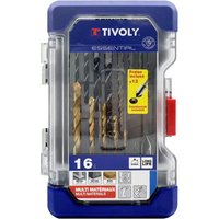 Tivoly - RANGER-Boxset 16-teilig -Spezielle Bohrungen für Metalle / Beton / Holz von TIVOLY