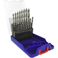 Tivoly - Box mit 19 tsp HSS-Metallbohrern, geschliffener Schnitt – Smart Point-Schärf ø 1 bis 10 mm von TIVOLY