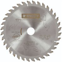 Tivoly - Kreissägeblatt • Ø160 mm • 36 Hartmetallzähne • Hervorragende Oberfläche • Für tragbare Sägen • Zum Schneiden von Holz von TIVOLY