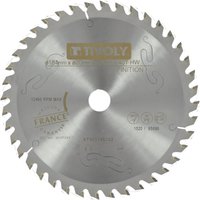 Tivoly - Kreissägeblatt • Ø184 mm • 40 Hartmetallzähne • Hervorragende Oberfläche • Für tragbare Sägen • Zum Schneiden von Holz von TIVOLY