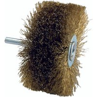Rundbürste • Messingstahldraht • Ø8030mm • Zylindrischer Schaft Ø6mm • Zum Abisolieren von Hartholz - Tivoly Rundbürste • Messingstahldraht • Ø8030mm • Zylindrischer Schaft Ø6mm • Zum Abisolieren von Hartholz - Tivoly von TIVOLY