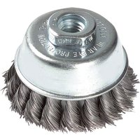 Tivoly - Schneidbürste • Gedrehter Stahldraht • Ø65 mm • M14-Bohrung • Zum Abisolieren großer Metalle von TIVOLY