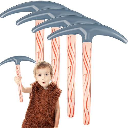 Aufblasbare Spitzhacke Spielzeug Dekoration, 4 Stück Simulation Spitzhacke Modell, Kinderwerkzeug Simulation Spitzhacke Modell, Aufblasbare Pick-Requisiten für Kindertheateraufführungen Aufblasbare Spitzhacke Spielzeug Dekoration, 4 Stück Simulation Spitzhacke Modell, Kinderwerkzeug Simulation Spitzhacke Modell, Aufblasbare Pick-Requisiten für Kindertheateraufführungen von TIVUNORON
