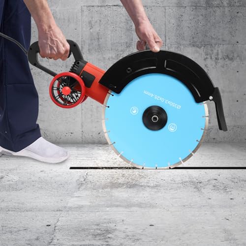 4KW 14” Mauernutfräse Schlitzfräse Mauernutfräse 3000RPM Betonschneider Fugenfräse Mauerfräse Betonsäge Schlitzmaschine Steinschneider, zum Schneiden von Granit, Marmor, Schlitzbreit Ø 350mm 4KW 14” Mauernutfräse Schlitzfräse Mauernutfräse 3000RPM Betonschneider Fugenfräse Mauerfräse Betonsäge Schlitzmaschine Steinschneider, zum Schneiden von Granit, Marmor, Schlitzbreit Ø 350mm von TIXBYGO