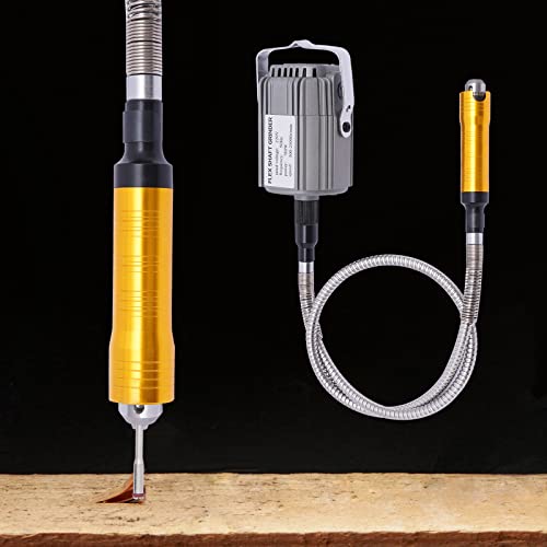 Elektrische Drehwerkzeug Kit Flex Shaft Wellen Aufhängung 780 W Elektrische Hängende Schleifmaschine Carver für Metallbearbeitung Fußpedalsteuerung, Schmuckbearbeitung- und Reparatur von TIXBYGO