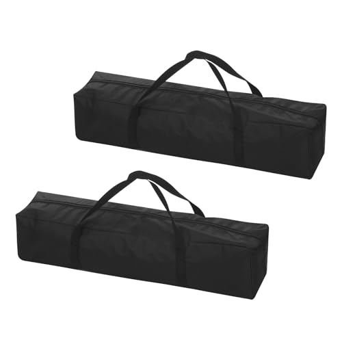 TIXIPEM Campingstuhl-Ersatztasche, 109 cm, 600D Oxford-Klappstuhl-Tragetasche mit Schultergurt, für Camping und Reisen, Schwarz, 20 x 20 cm (B x H) von TIXIPEM