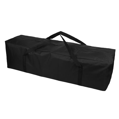 TIXIPEM Campingstuhl-Ersatztasche, 129 cm, 600D Oxford-Klappstuhl-Tragetasche mit Schultergurt, für Camping und Reisen, Schwarz, 34 x 34 cm (B x H) von TIXIPEM