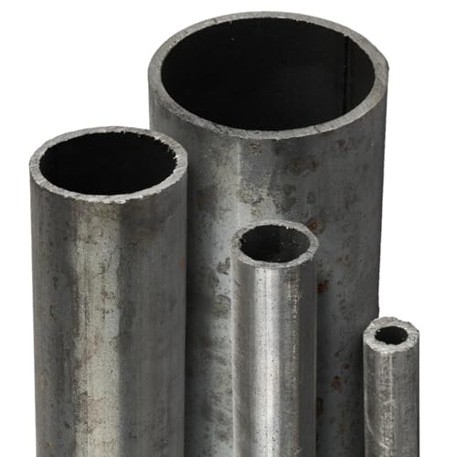 TJ Stahlrohr S235 JR Stahl I Ø33,7 x 2,5 mm Länge 1000 mm I ST37 Standard Rundrohr I unbehandeltes Stahl-Rundrohr I Konstruktionsrohr für Bauwesen, Maschinenbau, Landwirtschaft, Architektur uvm von TJ