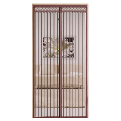TJDWPRRD Magnetische Bildschirmtür, Unsichtbar Netzvorhang für Terrasse Schiebetür Automatische Schließung Schwerlast Mesh Partition für Outdoor Haustür Schlafzimmer,A,95x205cm TJDWPRRD Magnetische Bildschirmtür, Unsichtbar Netzvorhang für Terrasse Schiebetür Automatische Schließung Schwerlast Mesh Partition für Outdoor Haustür Schlafzimmer,A,95x205cm von TJDWPRRD
