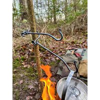 Taschenfeueranker. Buschkunst. Zelten. Kochen Im Freien. Turnbeutel. Multihaken von TJMMetalworkLtd