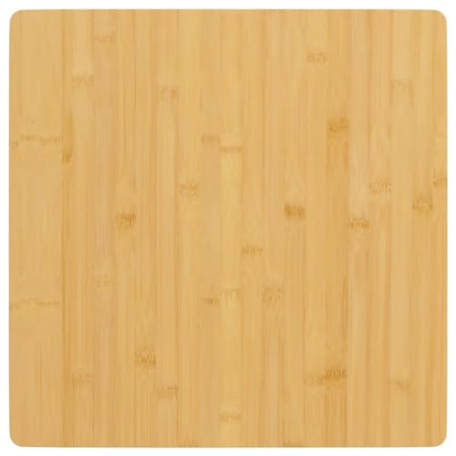 TJROO Tischplatte 60x60x4 cm Bambus Deckplatte Bambus Platte Schreibtischplatten Tischplatten Table Top Esstiach Esstischplatte Bambus Möbelplatten von TJROO
