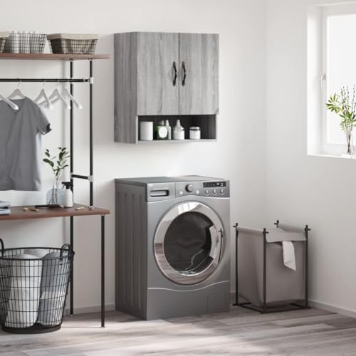 TJROO Wandschrank Innenmöbel Sideboard Aufbewahrungsschrank für Schlafzimmer oder jeden anderen Wohnraum minimalistisches Design sonoma grau 60 x 31 x 70 cm TJROO Wandschrank Innenmöbel Sideboard Aufbewahrungsschrank für Schlafzimmer oder jeden anderen Wohnraum minimalistisches Design sonoma grau 60 x 31 x 70 cm von TJROO
