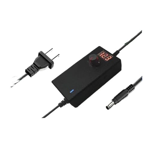 3-12V5A-24V3A Motor, Wasserpumpe, Lüfter, LED-Lichtleiste, einstellbare Spannung, Geschwindigkeit und Dimm-Stromversorgung(3-12V-3A with Display) von TJXADNEV