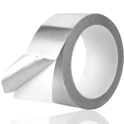 25 Meter Aluminium Klebeband silber - Alu tape Dichtband hitzebeständig selbstklebend - Aluklebeband & Aluband von TK Gruppe Timo Klingler