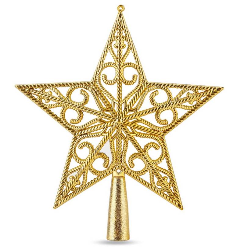TK Gruppe Christbaumspitze Christbaumspitze für Weihnachtsbaum Baumspitze Aufsatz für Tannenbaum, wiederverwendbar TK Gruppe Christbaumspitze Christbaumspitze für Weihnachtsbaum Baumspitze Aufsatz für Tannenbaum, wiederverwendbar von TK Gruppe