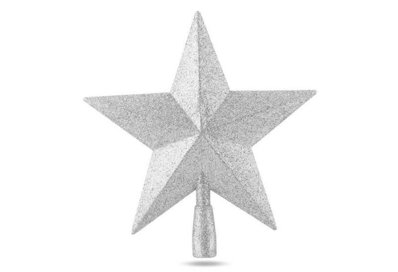 TK Gruppe Christbaumspitze Christbaumspitze für Weihnachtsbaum Baumspitze Aufsatz für Tannenbaum, wiederverwendbar von TK Gruppe