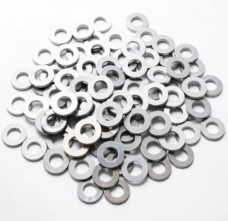 toolmate® Unterlegscheibe 50x M6 Unterlegscheiben - Edelstahl Rostfrei Flach Sicherungsscheiben, Ø 16,00 mm, M6, Set, 1-St., 50x Unterlegscheiben M6, Glatte Oberfläche von toolmate®