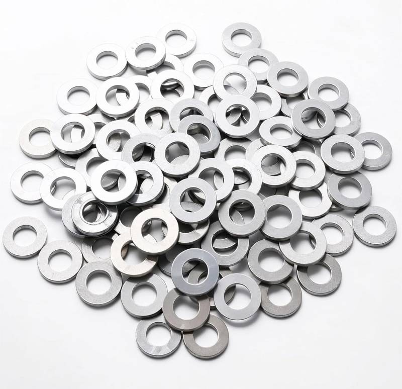 TK Gruppe Unterlegscheibe Unterlegscheiben - Edelstahl & Rostfrei - Flache Sicherungsscheiben, 50er Set von TK Gruppe