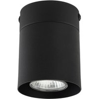 Aufbauspot Schwarz Metall GU10 akzentuiertes Licht von TK Lighting