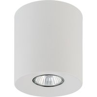 Aufbauspot Weiß Metall Ø 11 cm rund GU10 Zeitlos von TK Lighting
