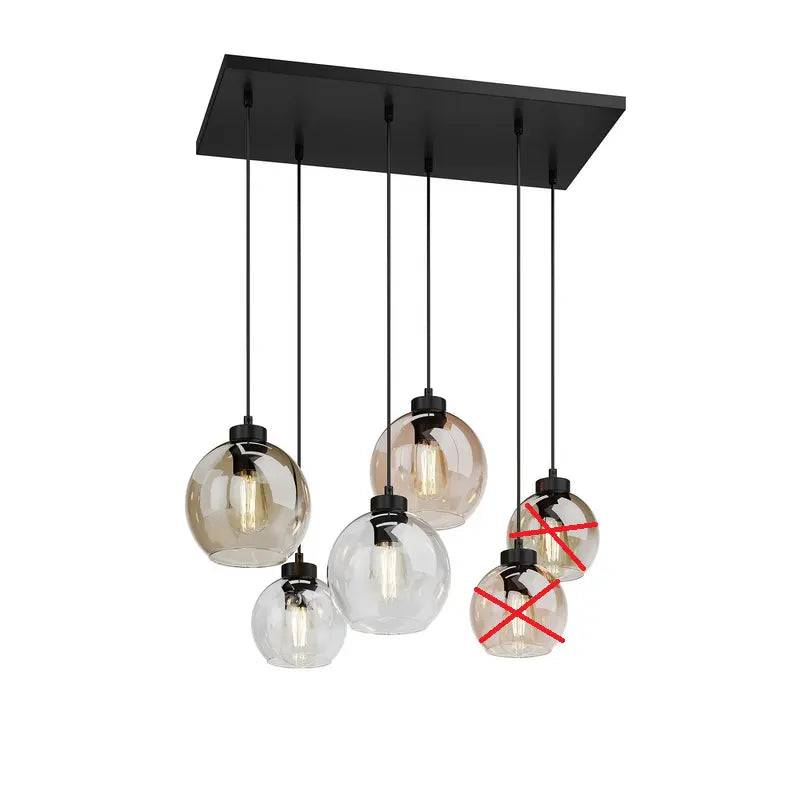 B-Ware Tk Lighting Cubus 2164 Hängeleuchte Deckenlampe Pendelleuchte Siehe Text/Foto von TK Lighting
