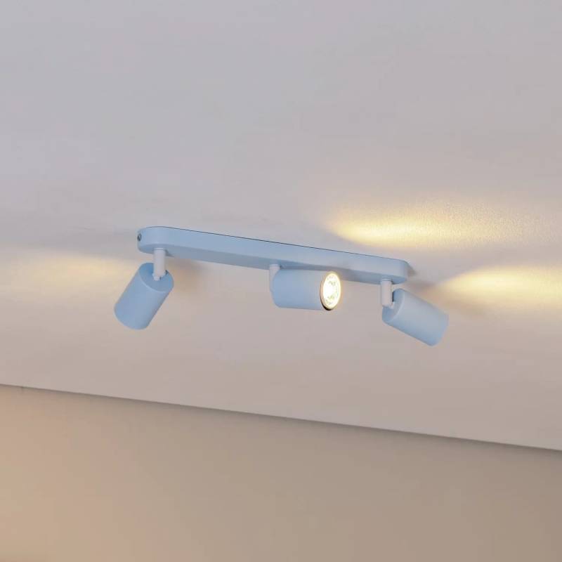 B-Ware Tk Lighting Deckenstrahler Lampe Livia Hellblau 52 Cm 3 Flammig Siehe Text von TK Lighting