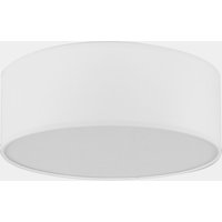 Deckenlampe Weiß Stoff Ø 45 cm rund blendarm RONDO Deckenlampe Weiß Stoff Ø 45 cm rund blendarm RONDO von TK Lighting
