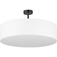 Deckenleuchte Weiß Chrom Ø60cm Wohnzimmer Lampe von TK Lighting