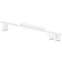 Deckenleuchte Weiß Modern lang 80 cm flach 3-flammig Deckenleuchte Weiß Modern lang 80 cm flach 3-flammig von TK Lighting