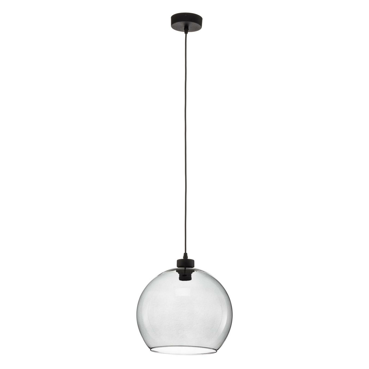 Euluna Hängeleuchte Cubus Pendelleuchte Lampe Einflammig E27 Glas Graphitgrau942 B-Ware von TK Lighting
