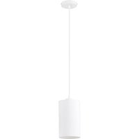 Hängelampe BENTO Weiß Metall Stoff Schirm Ø14,5cm rund Modern Hängelampe BENTO Weiß Metall Stoff Schirm Ø14,5cm rund Modern von TK Lighting