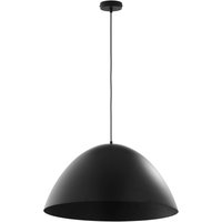 Hängelampe Metall Schwarz Ø 50 cm rund E27 von TK Lighting